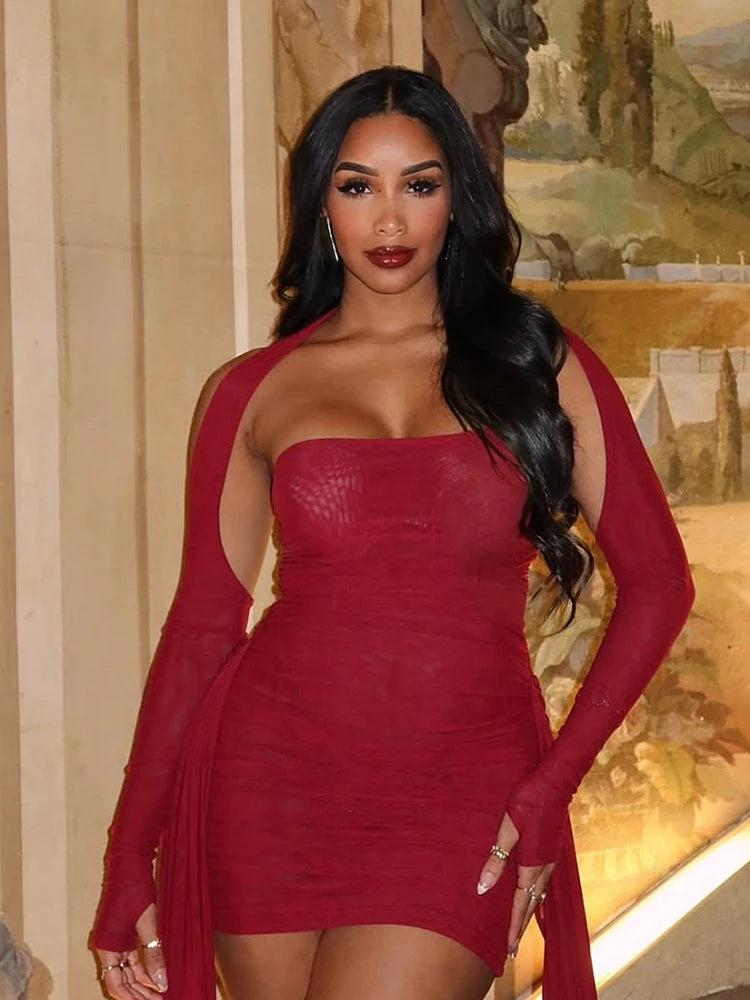 Vestido curto - Perséfone Radiance