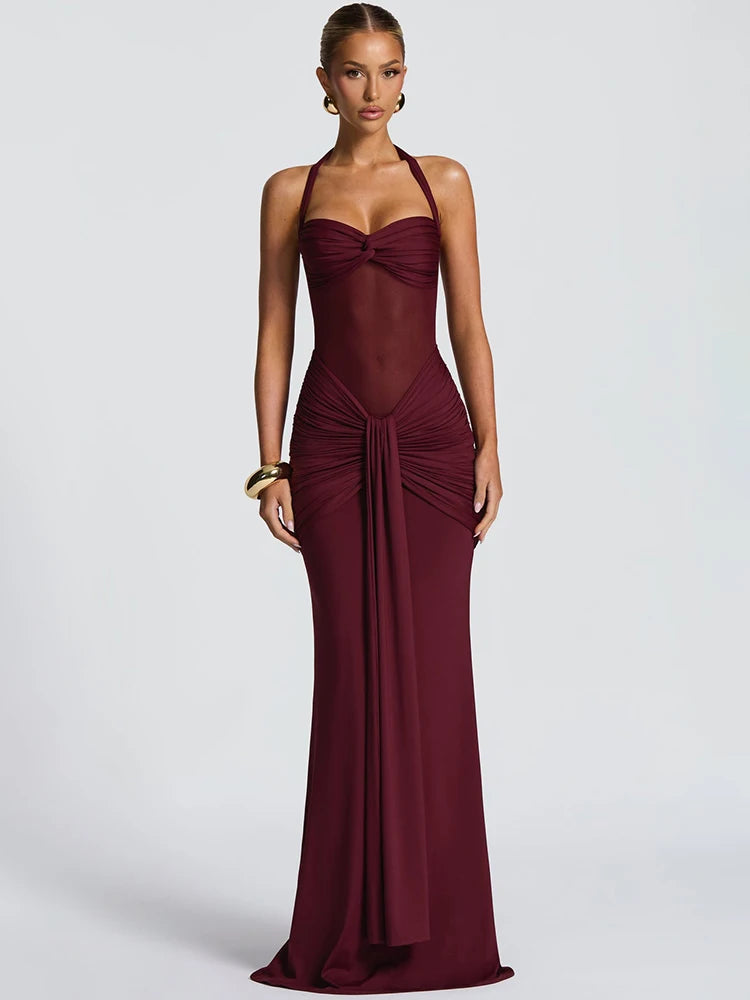 Vestido Longo - Hélios Draped