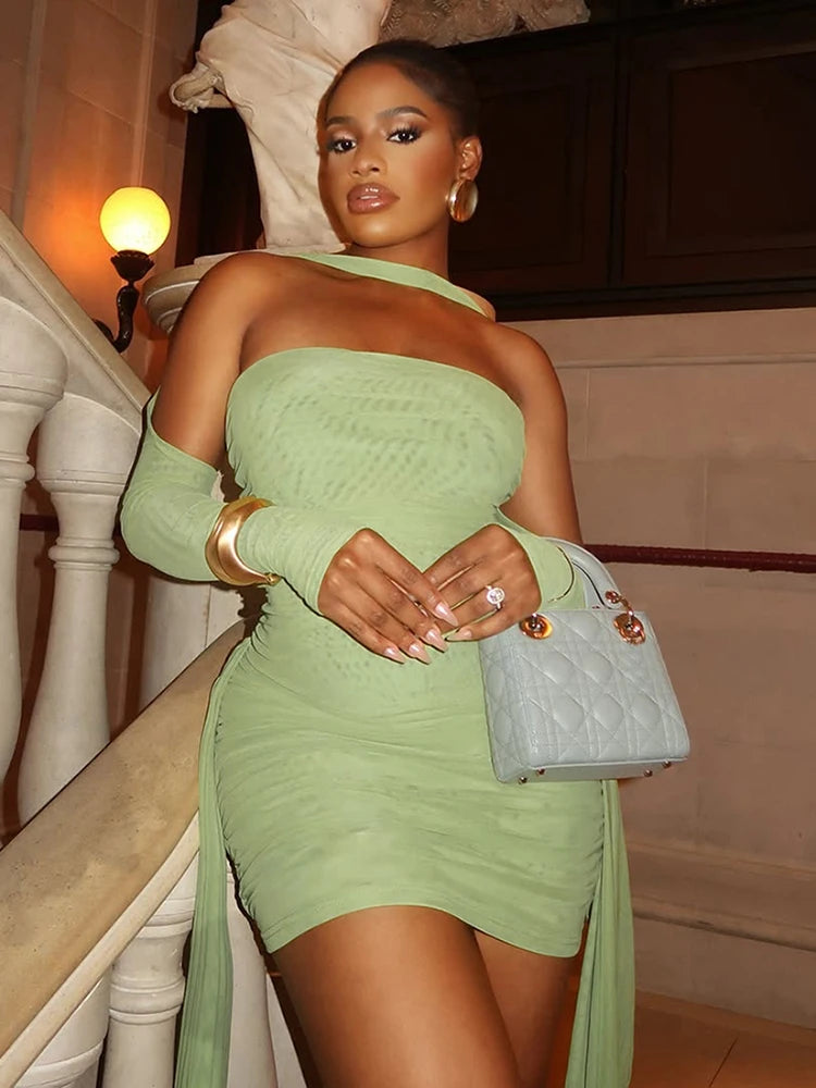 Vestido curto - Perséfone Radiance